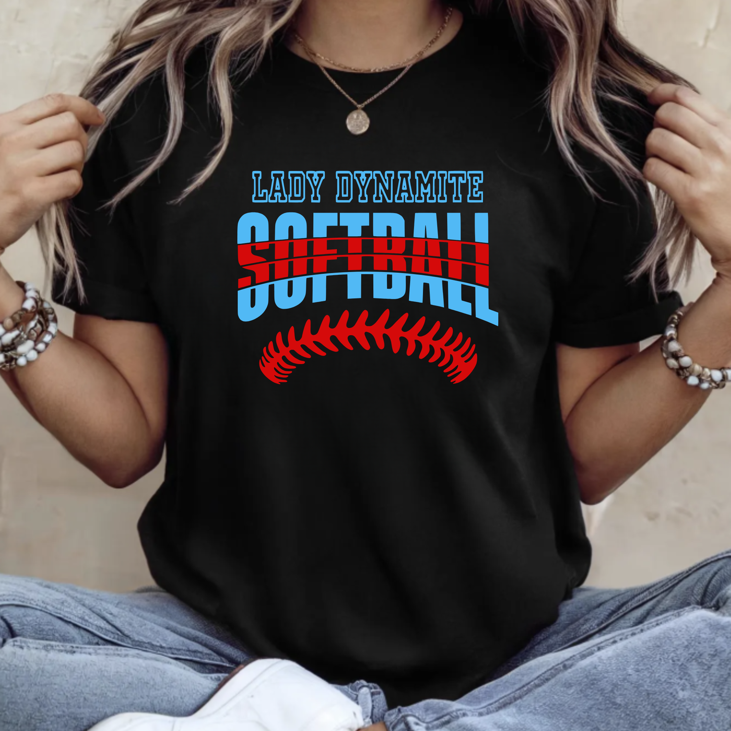 Lady Dynamite Unisex T-Shirt LADY DYNAMITE BLACK