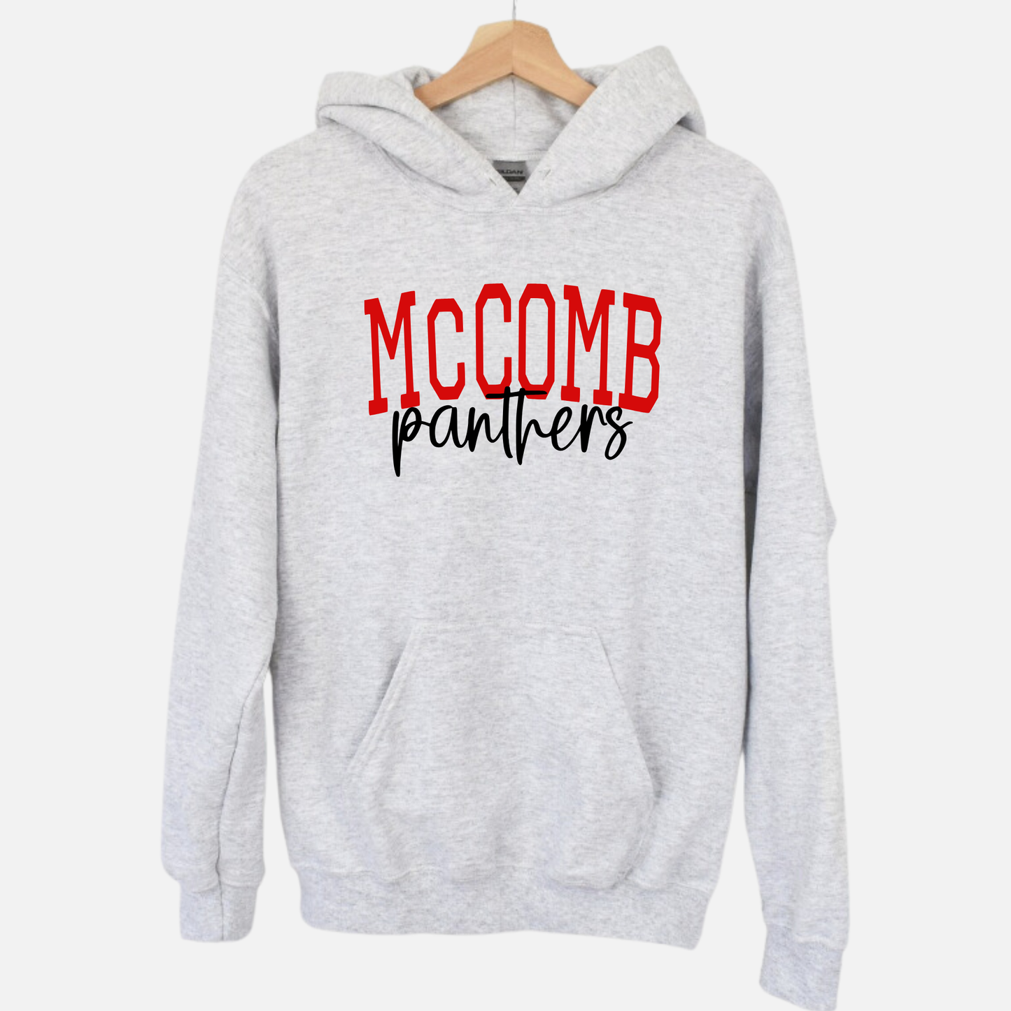 McComb Unisex Hoodie MCCOMB PANTHERS GREY