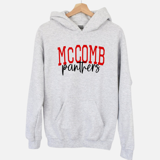 McComb Unisex Hoodie MCCOMB PANTHERS GREY