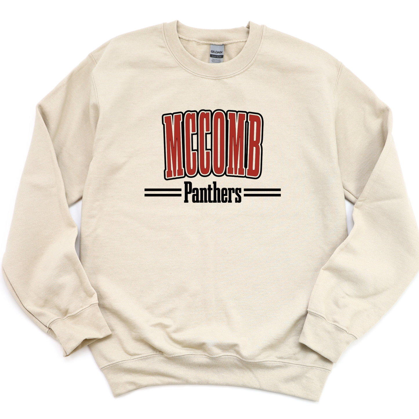 McComb Unisex Sweatshirt MCCOMB PANTHERS SAND