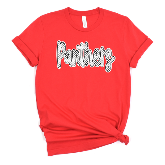 McComb Unisex T-Shirt PANTHERS DOT