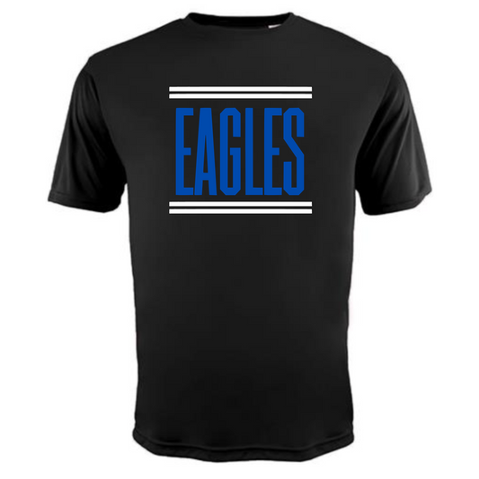 Liberty Benton Cooling Performance A4 T-Shirt EAGLES BLACK