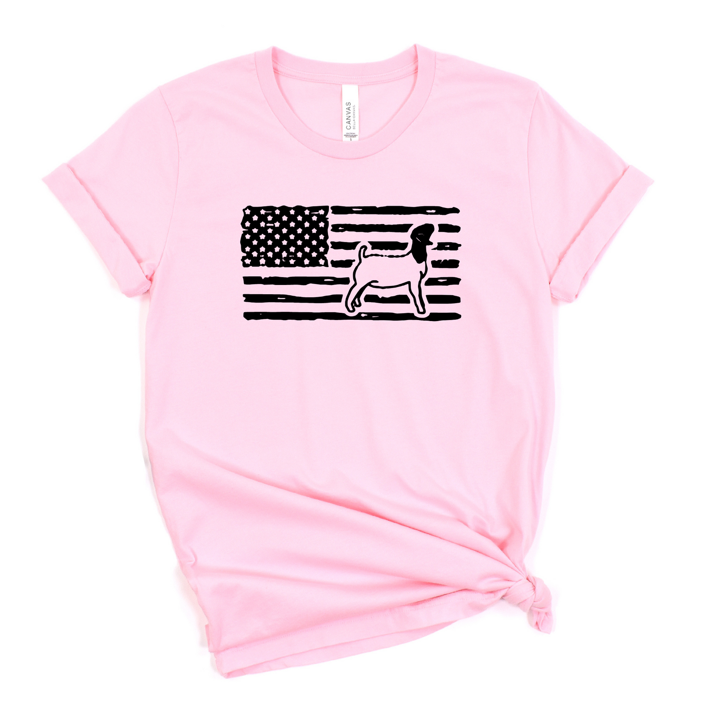 Goat Unisex T-Shirt GOAT FLAG