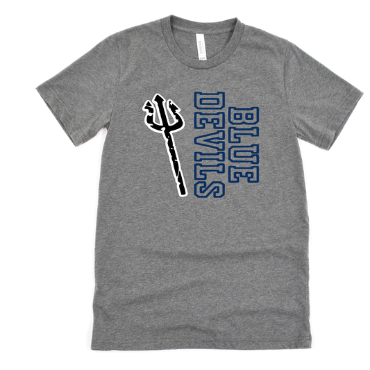 Carey Unisex T-Shirt BLUE DEVILS NAVY