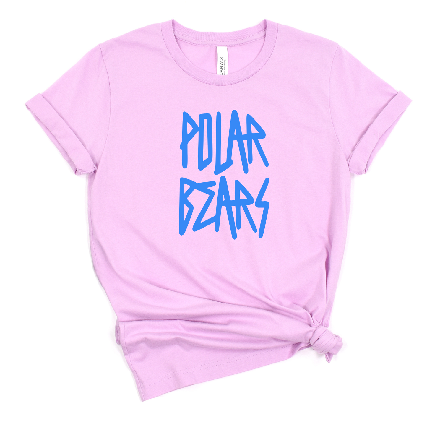 Hardin Northern Unisex T-Shirt POLAR BEARS LILAC/SUNSET/CHARITY PINK/TEAL