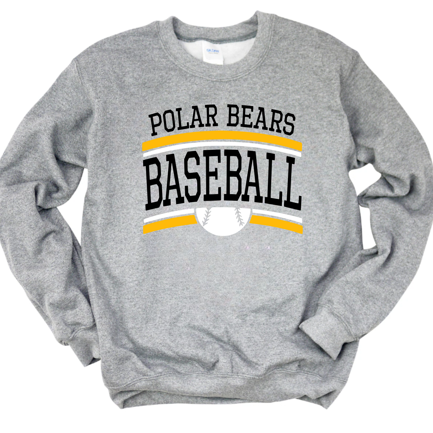 Hardin Northern Unisex Sweatshirt POLAR BEARS BASEBALL