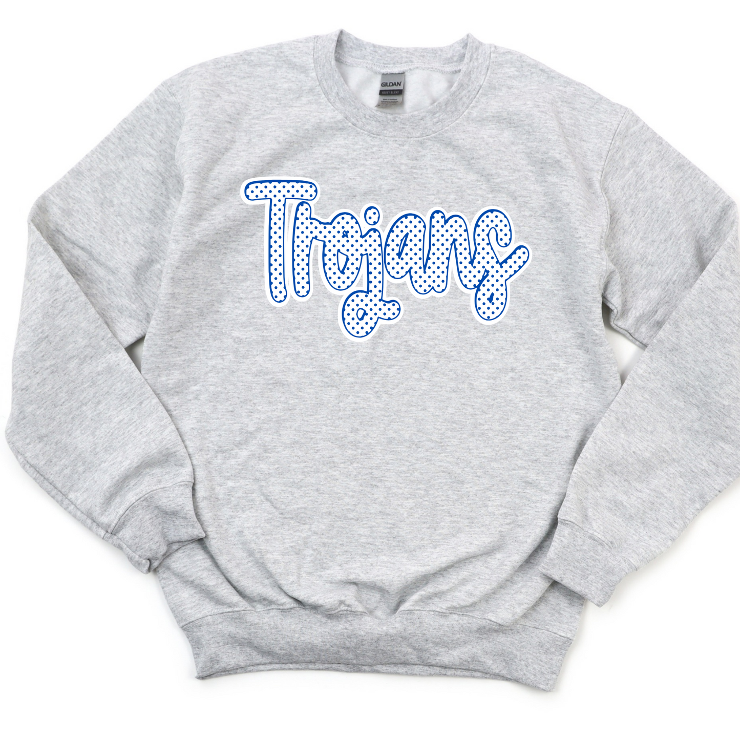 Findlay Unisex Sweatshirt TROJANS DOT GREY