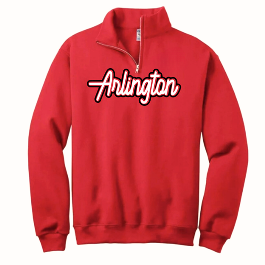 Arlington Quarter Zip Sweatshirt ARLINGTON RED