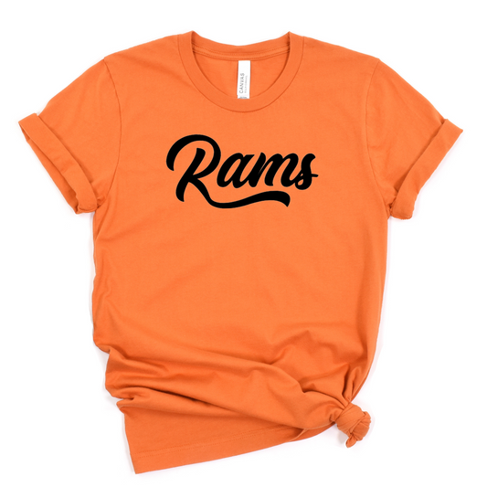 Upper Sandusky Unisex T-Shirt RAMS ORANGE