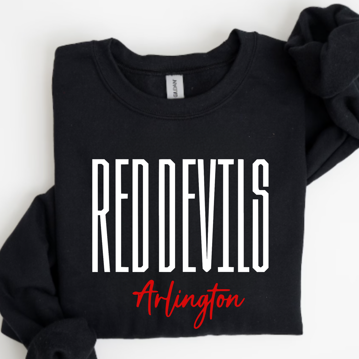 Arlington Unisex Sweatshirt RED DEVILS ARLINGTON BLACK