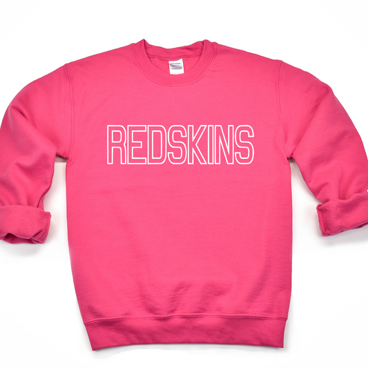 Arcadia Unisex Sweatshirt REDSKINS PINK