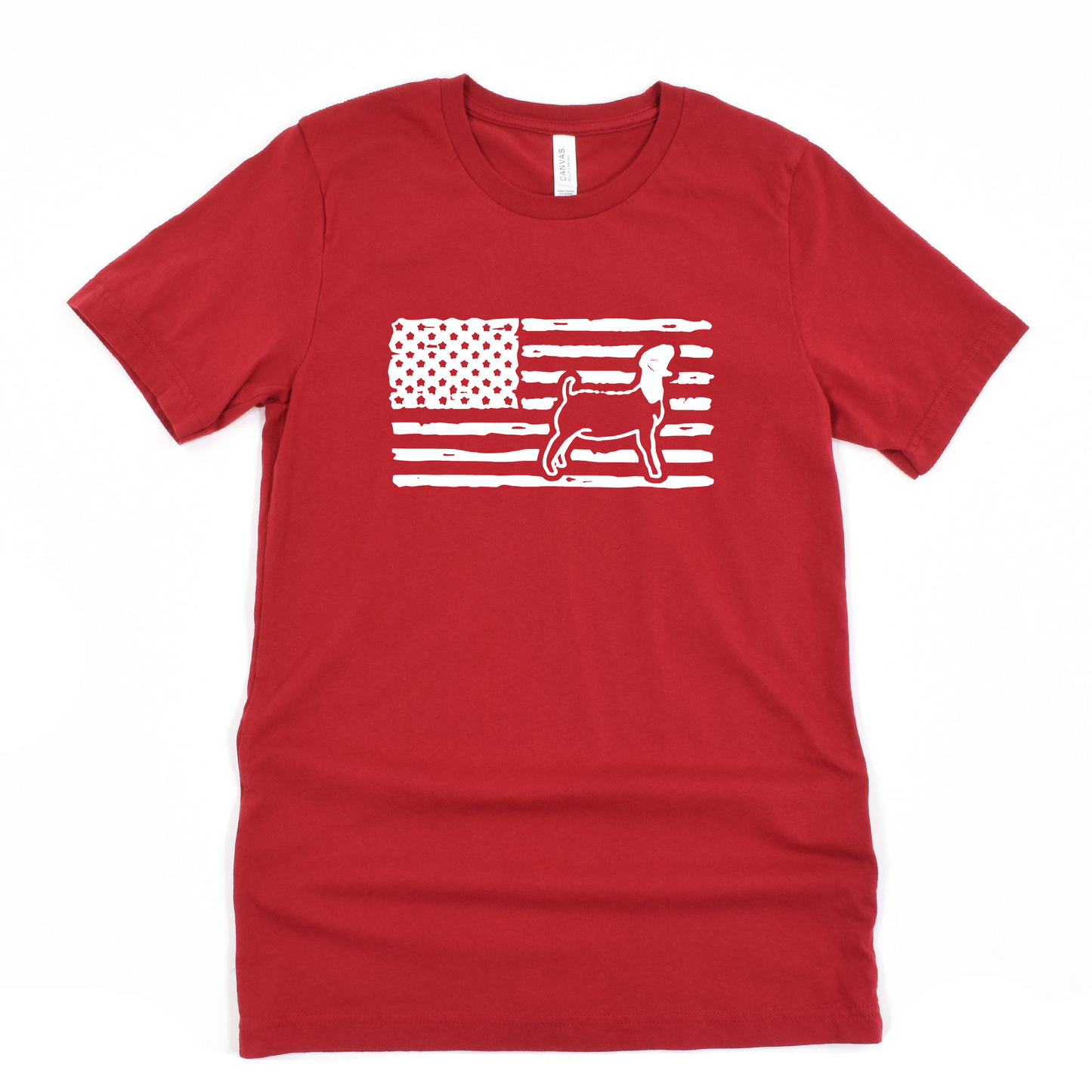 Goat Unisex T-Shirt GOAT FLAG