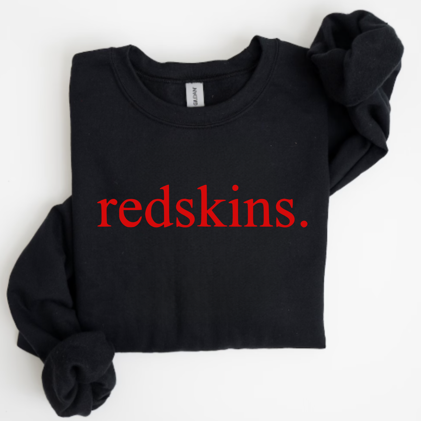 Arcadia Unisex Sweatshirt REDSKINS. BLACK