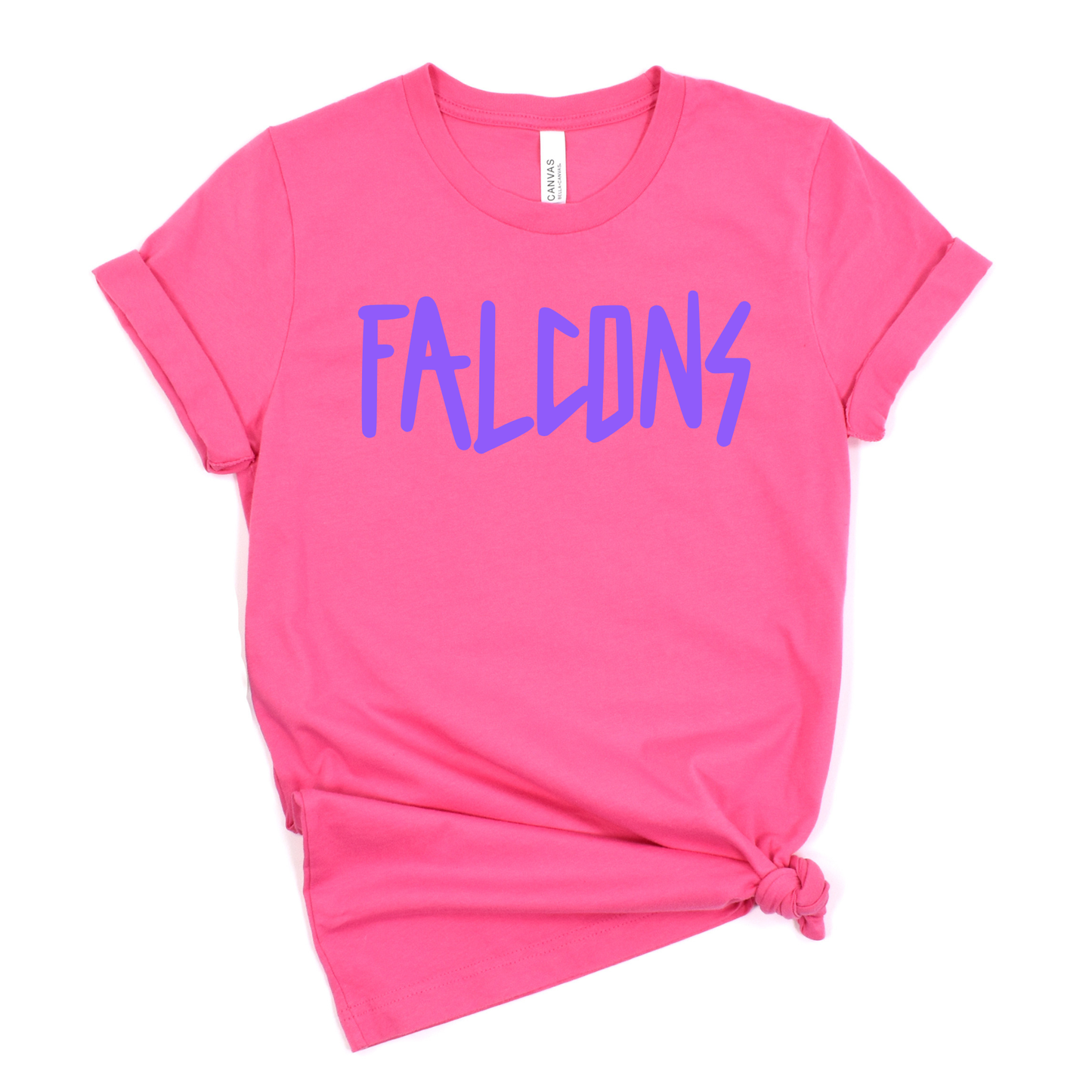 Riverdale Unisex T-Shirt FALCONS LILAC/SUNSET/CHARITYPINK/TEAL