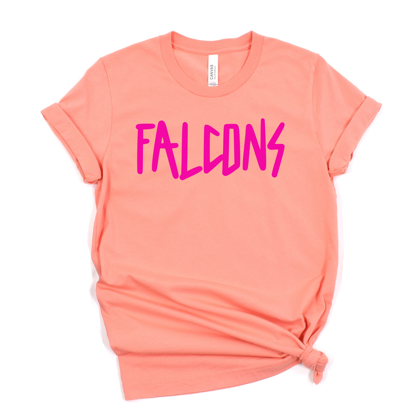 Riverdale Unisex T-Shirt FALCONS LILAC/SUNSET/CHARITYPINK/TEAL