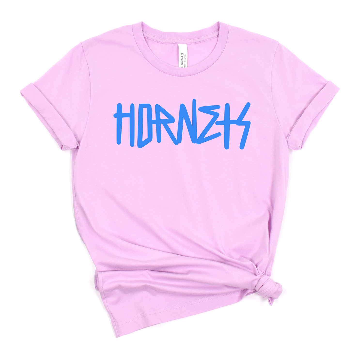 Cory Rawson Unisex T-Shirt HORNETS LILAC/PEACH/CHARITYPINK/TEAL