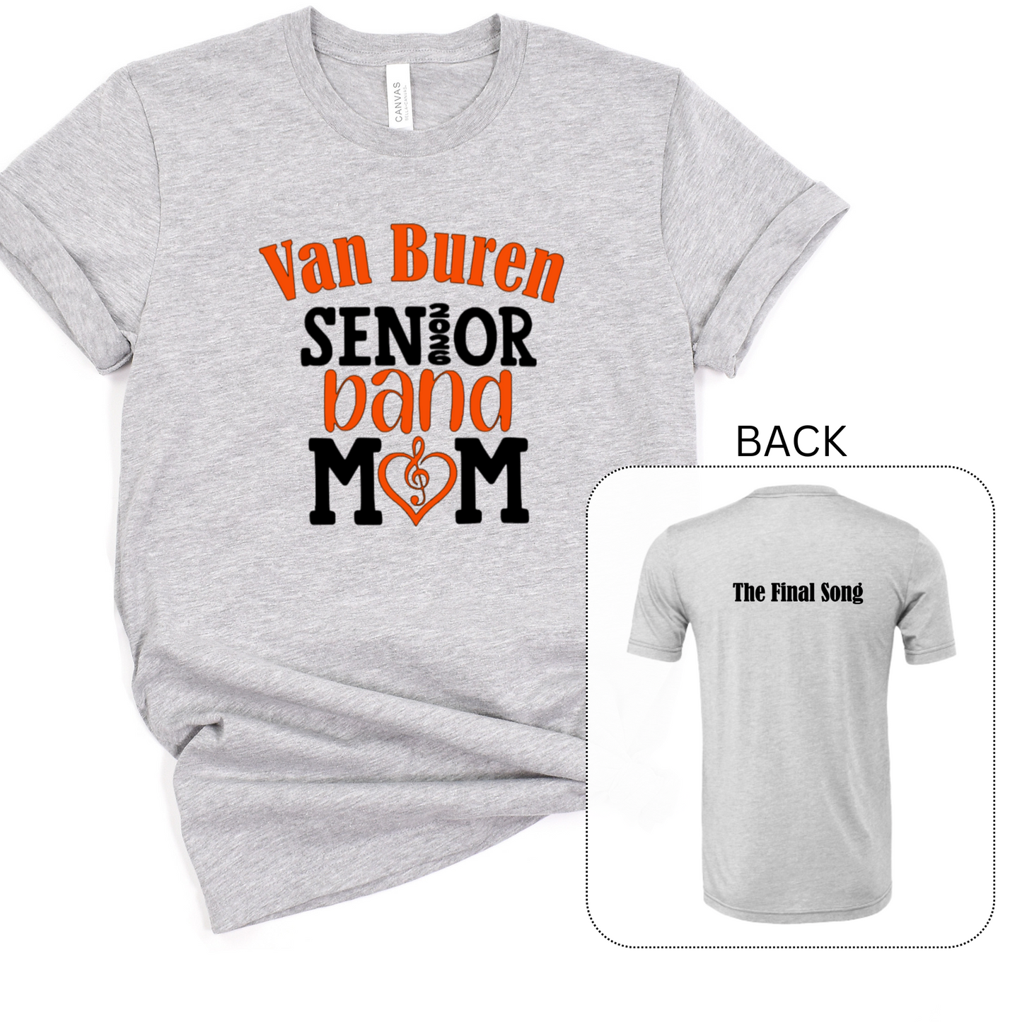 Van Buren Unisex T-Shirt SENIOR BAND MOM