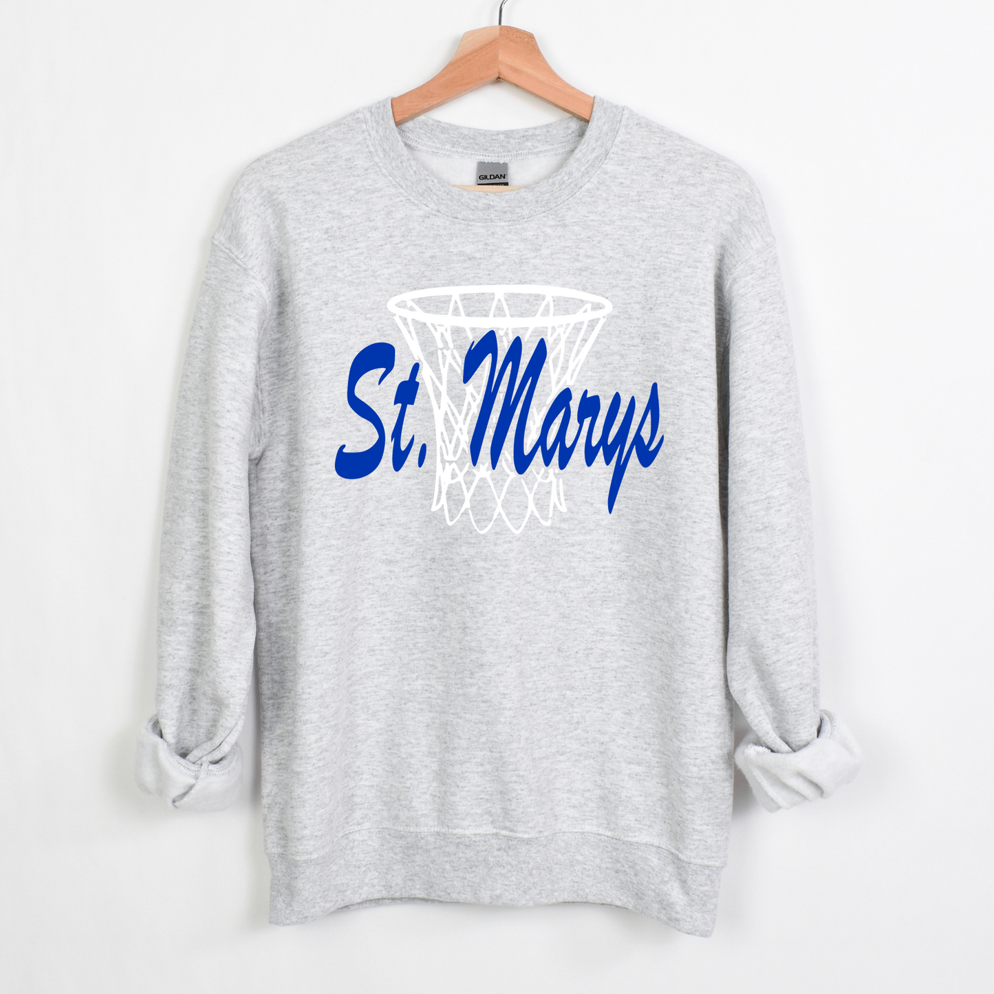 St Marys Spirit Wear Sweatshirt SM HOOP