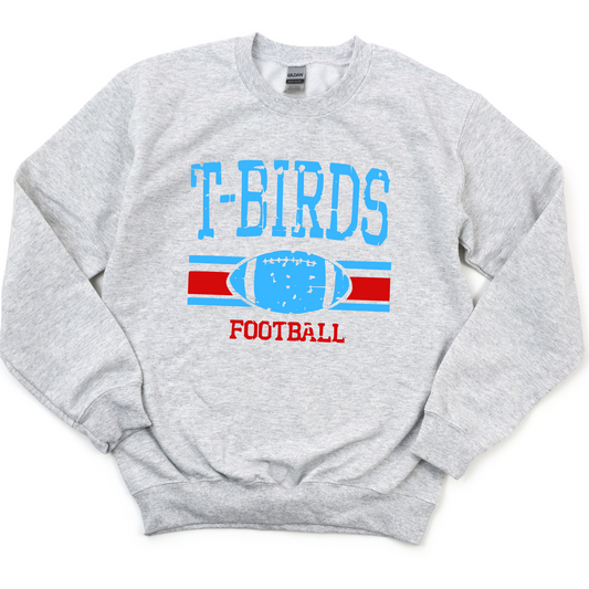 LCC Unisex Sweatshirt/T-Shirt TBIRDS FOOTBALL
