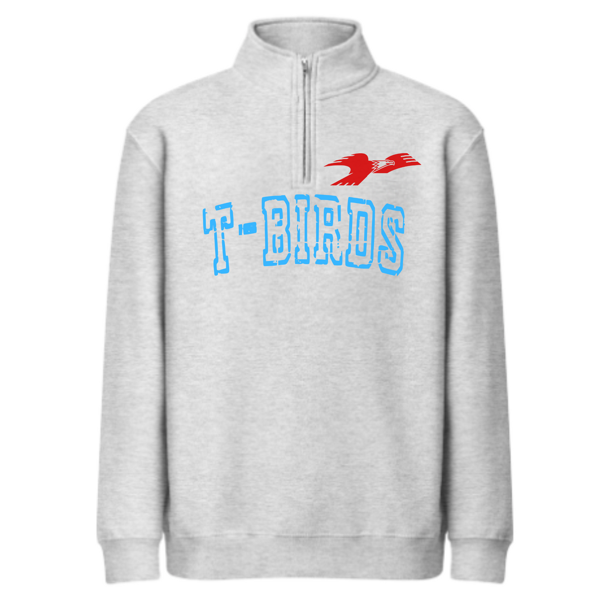 LCC Quarter Zip Sweatshirt TBIRDS GREY