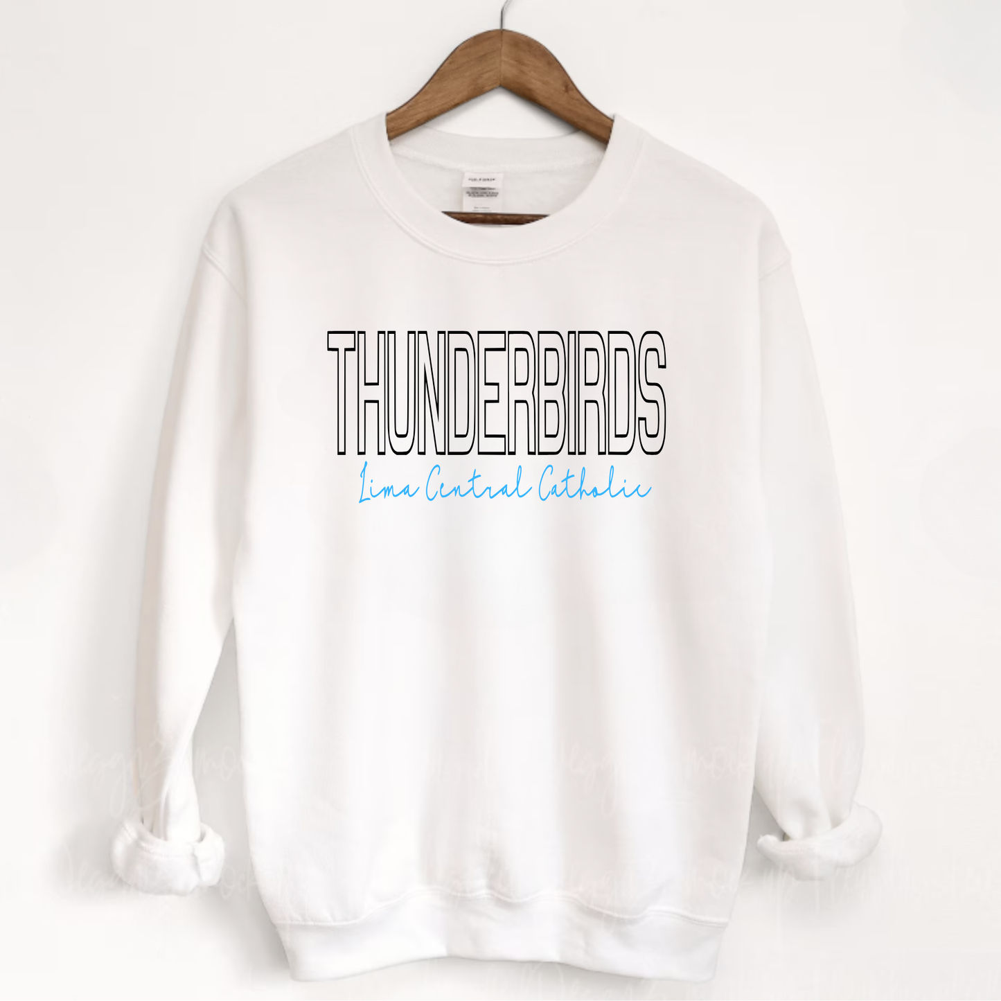 LCC Unisex Sweatshirt THUNDERBIRDS WHITE