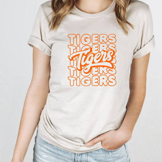 North Baltimore Unisex T-Shirt TIGERS HEATHER DUST