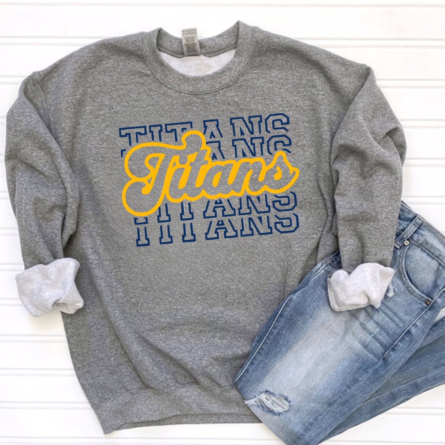 Ottawa Unisex Sweatshirt TITANS REPEAT GREY