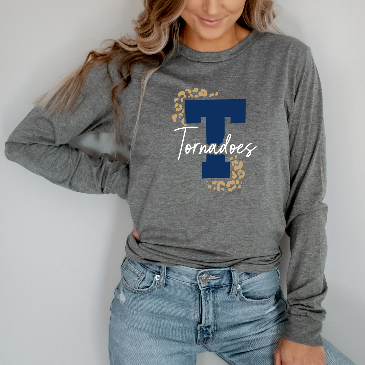 Tiffin Long Sleeve Shirt CHEETAH T TORNADOES