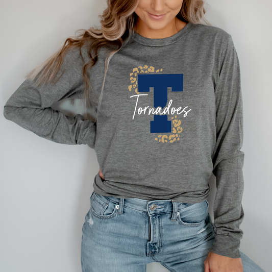 Tiffin Long Sleeve Shirt CHEETAH T TORNADOES