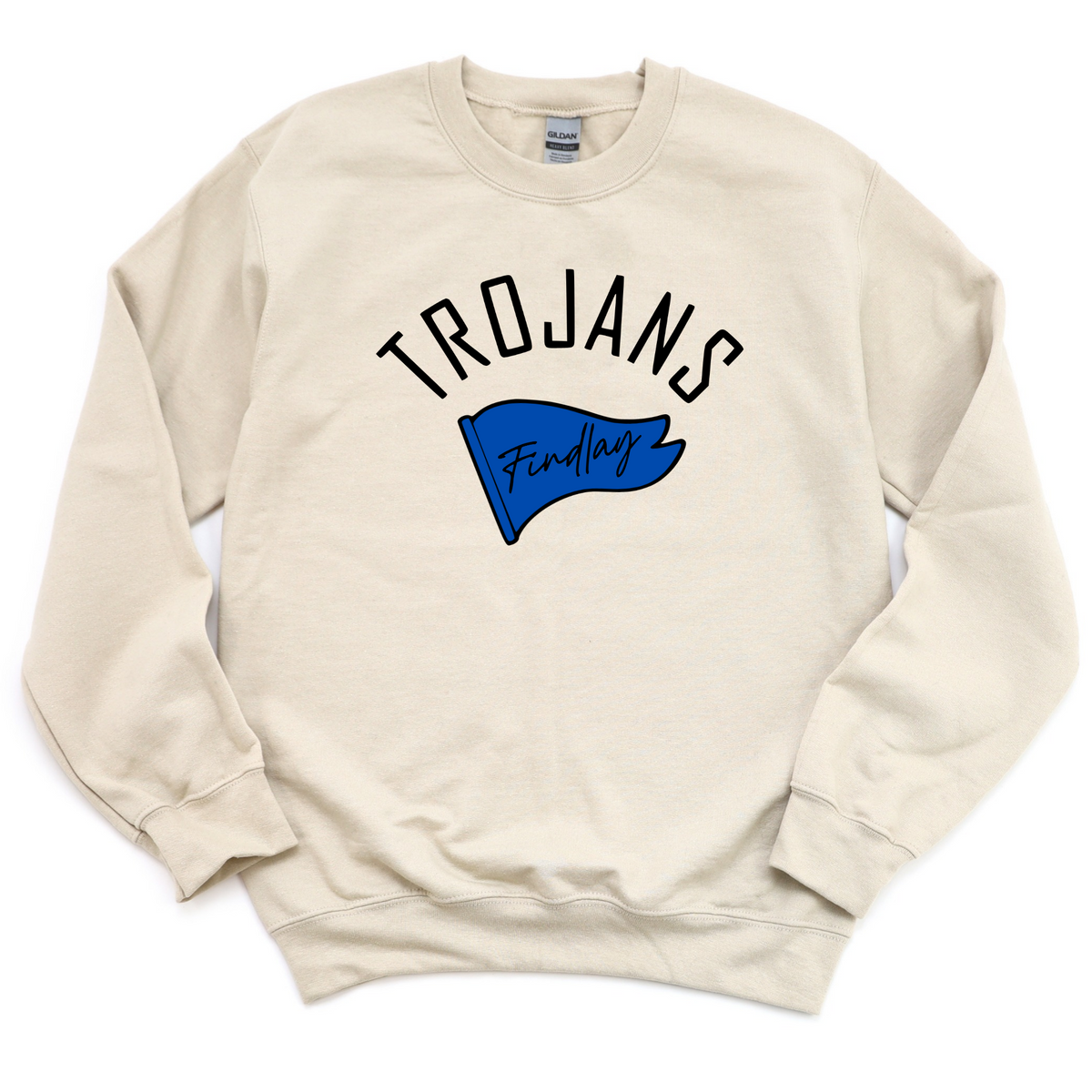 Findlay Unisex Sweatshirt TROJANS PENNANT