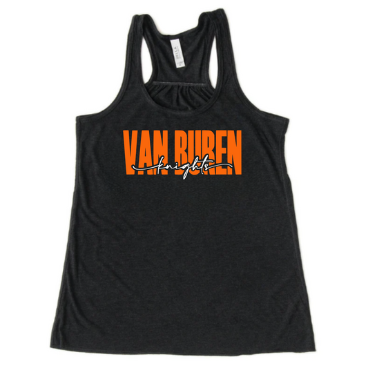 Van Buren Tank Top VAN BUREN KNIGHTS BLACK