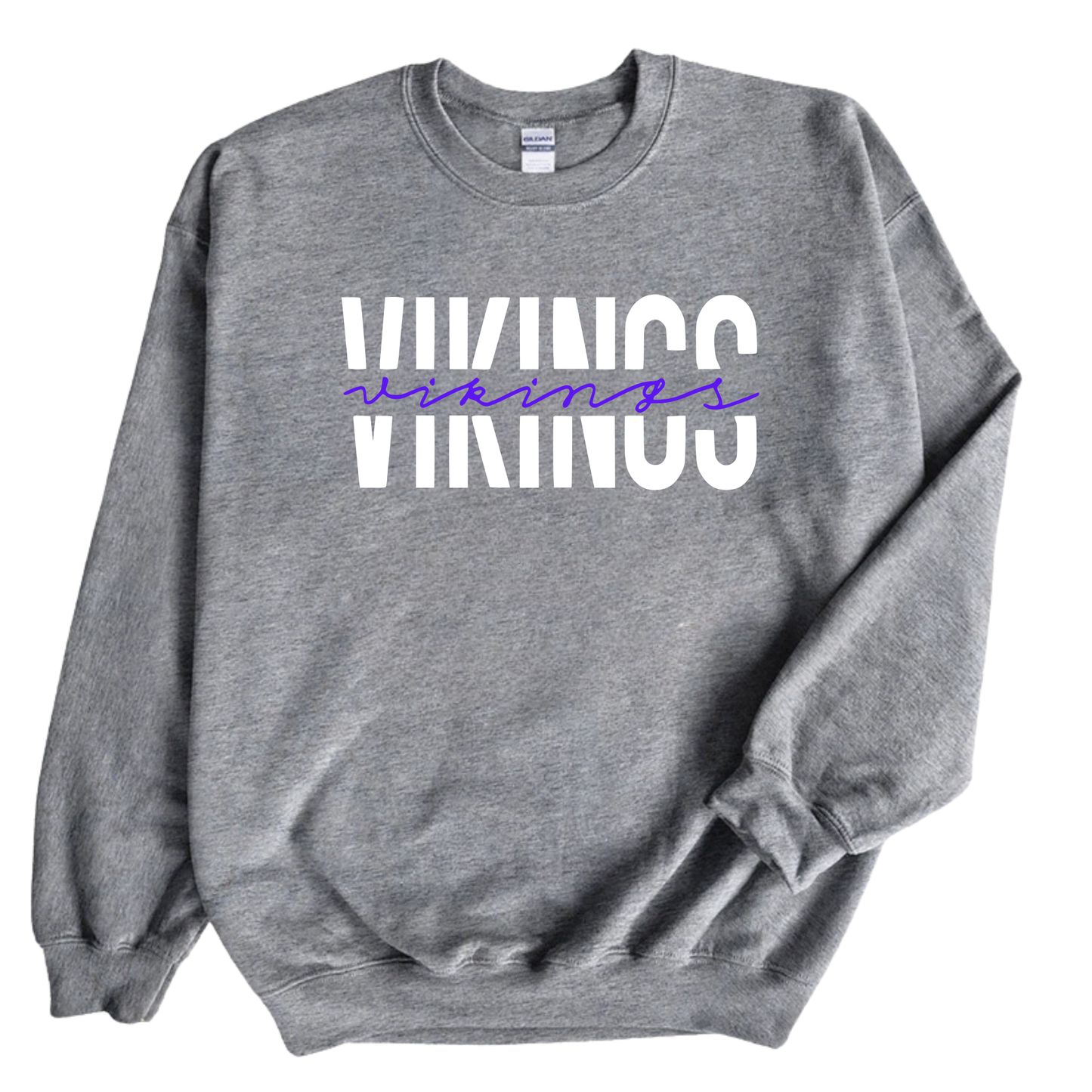 Leipsic Unisex Sweatshirt VIKINGS GREY
