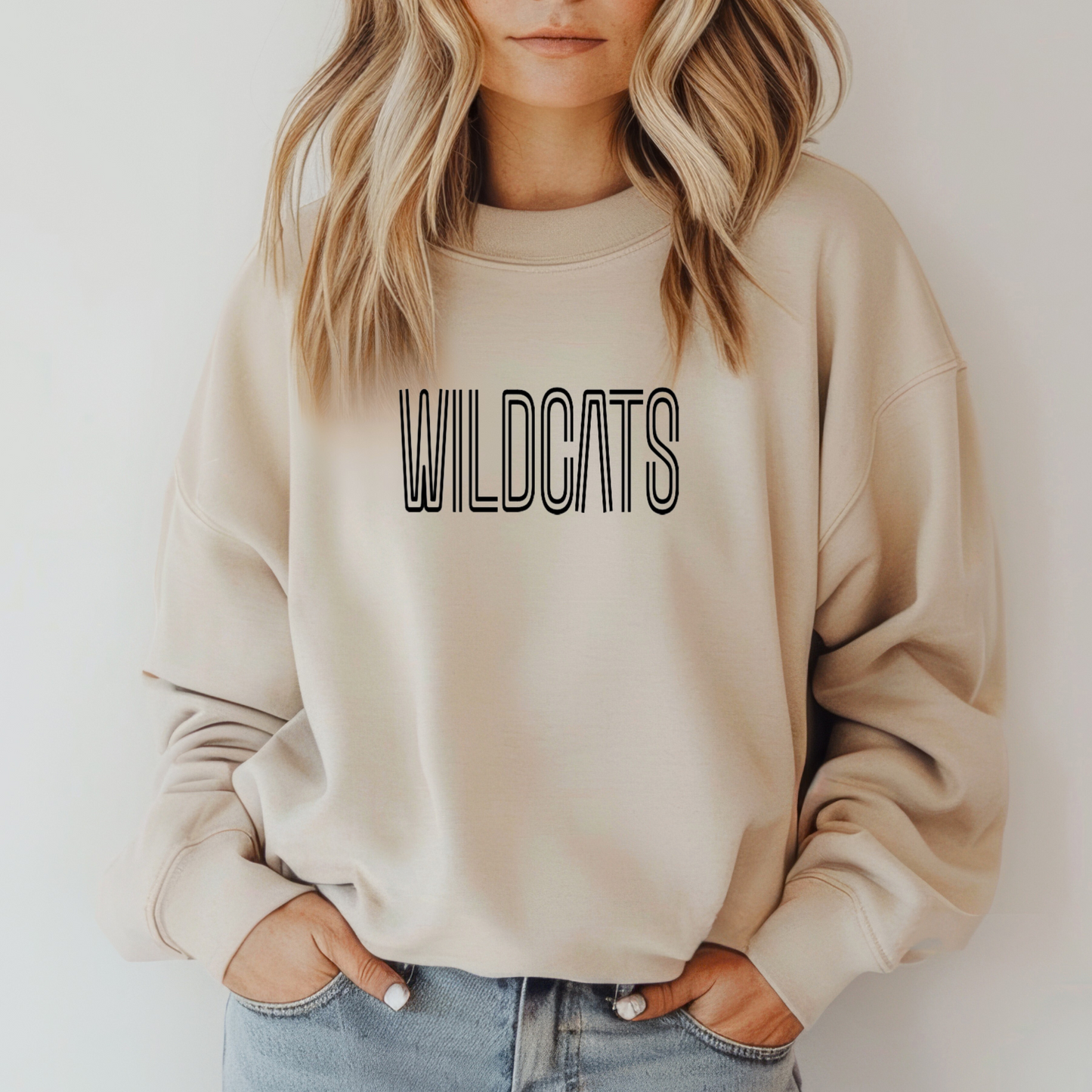 Kenton Unisex Sweatshirt WILDCATS SAND