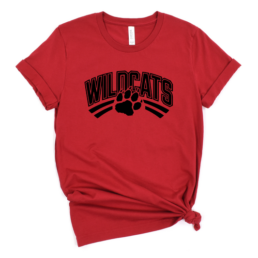 Kenton Unisex T-Shirt WILDCATS RED