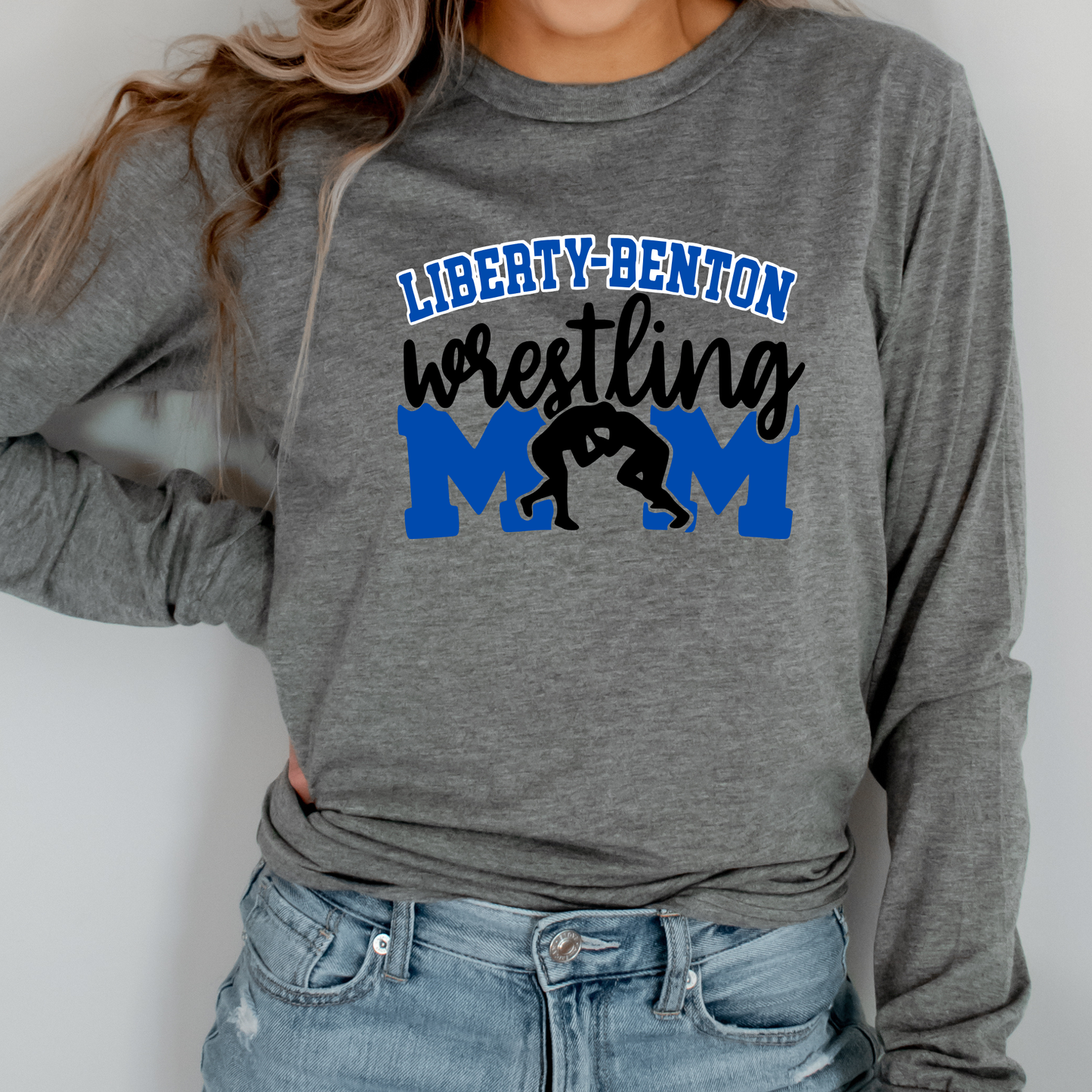 Liberty Benton Unisex Long Sleeve Shirt LB WRESTLING