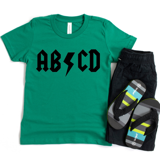 KIDS Short Sleeve T-shirt ABCD