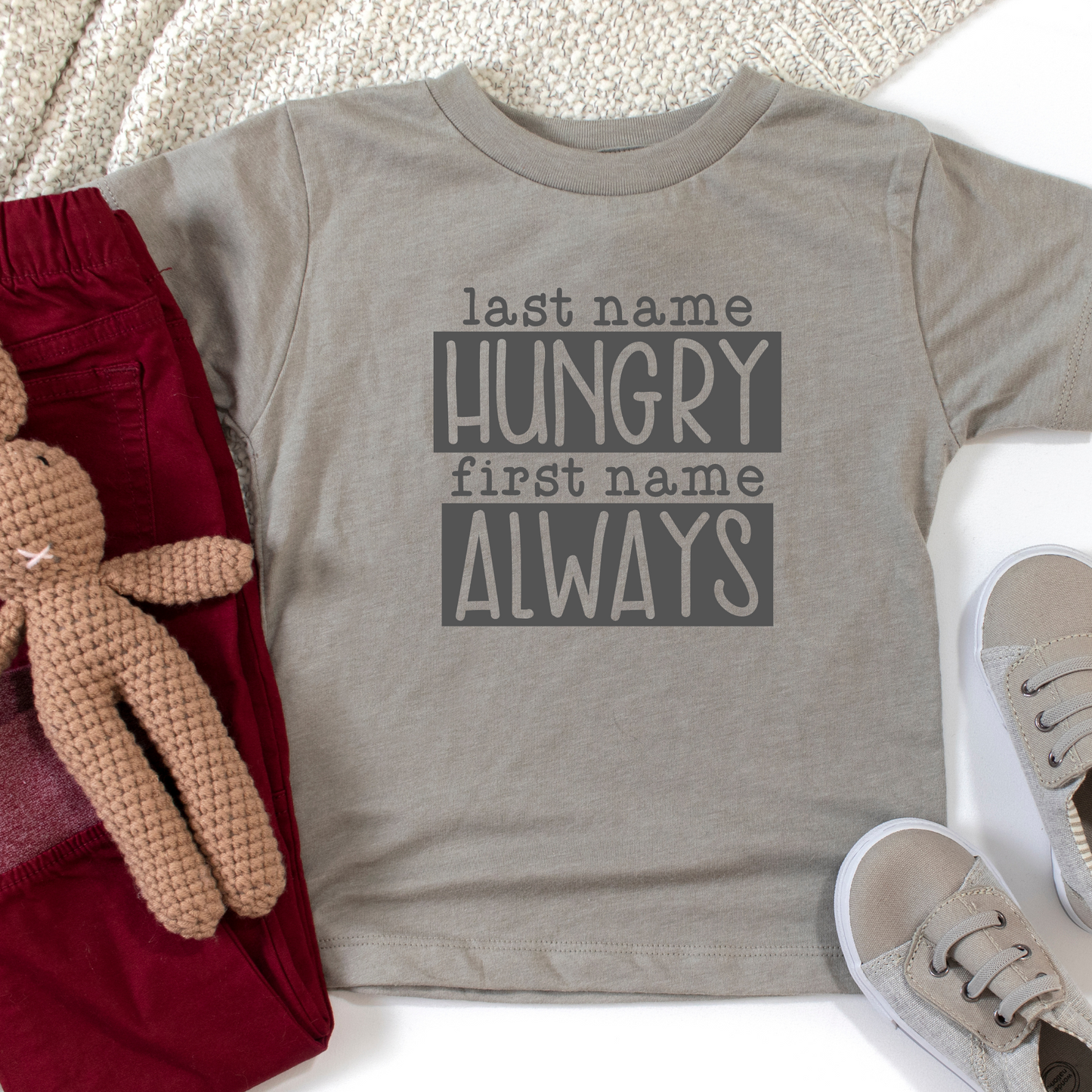 KIDS Short Sleeve T-shirt ALWAYS HUNGRY